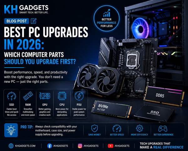 Best PC Upgrades in 2026: Which Computer Parts Should You Upgrade First?